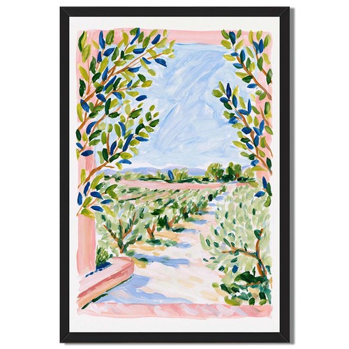 Framed garden view - garden,