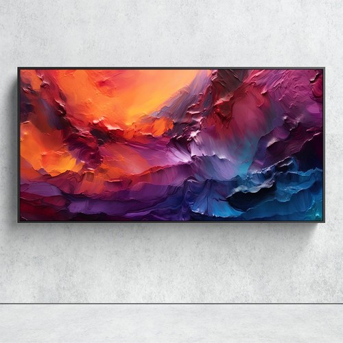 Abstract art canvas painting - abstract,