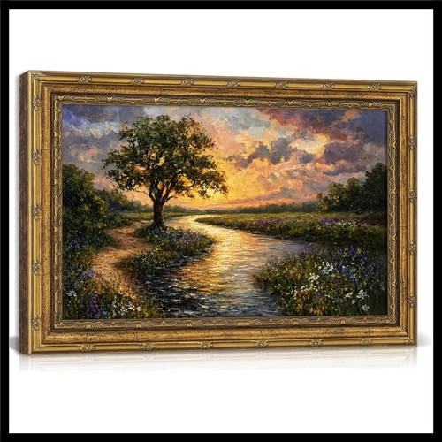 9x11 framed landscape art - 9x11,