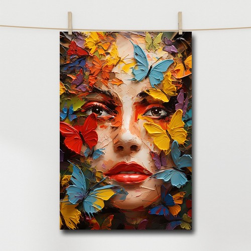 Woman face abstract - woman,