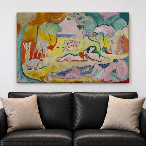 Abstract fauvism landscape - fauvism,