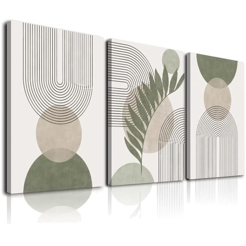 Abstract geometric framed - geometric, wall