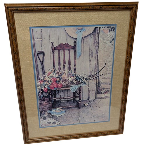 Home decor framed garden - garden, scene